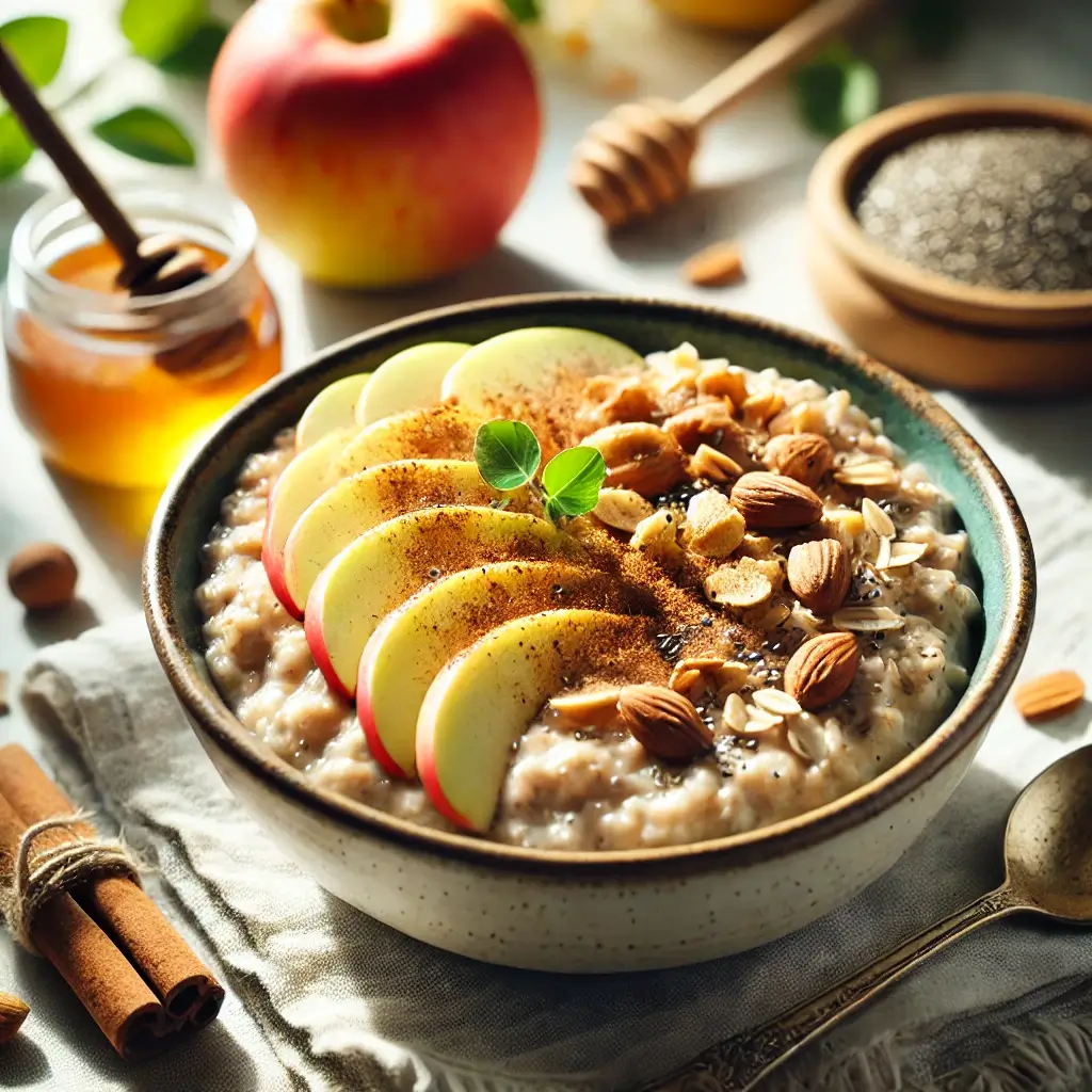 Overnight Oats mit Apfel