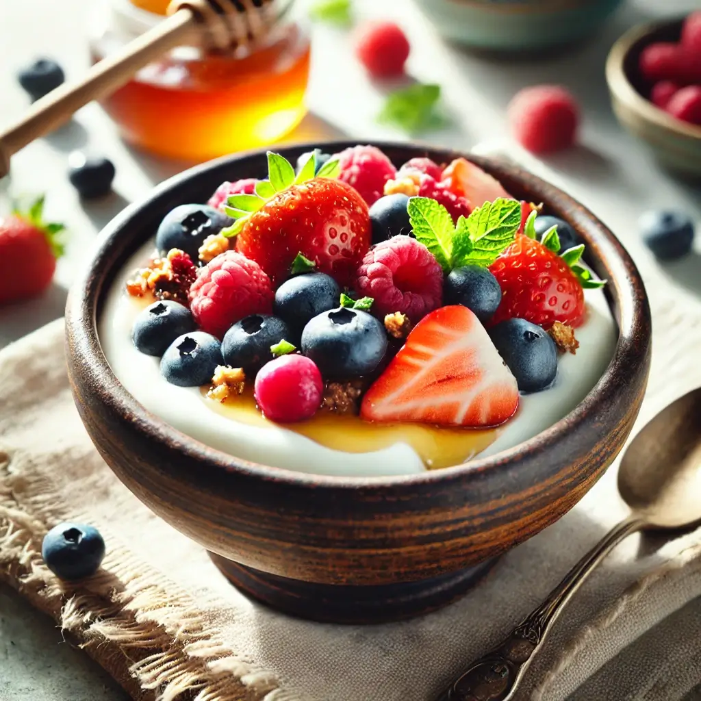Quark mit Beeren